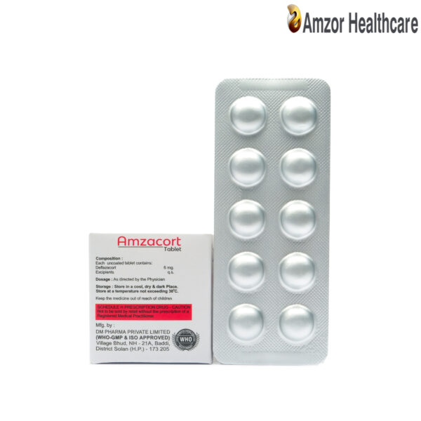 Amzacort Tablet 6mg - Amzor Healthcare