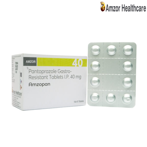 AMZOPAN Tablets 40 mg - Amzor Healthcare