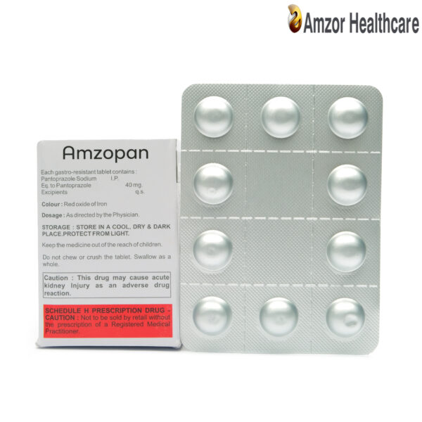 AMZOPAN Tablets 40 mg - Amzor Healthcare