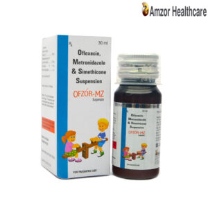 OFZOR-MZ (Ofloxacin, Metronidazole & Simethicone Suspension| Amzor Healthcare