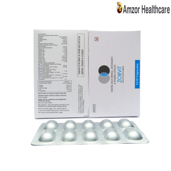 Zorvit Capsule - Amzor Healthcare