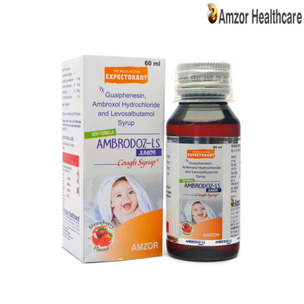 AMBRODOZ-LS JUNIOR COUGH SYRUP - Amzor Healthcare