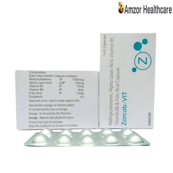 ZORCOB-VIT Capsule - Amzor Healthcare