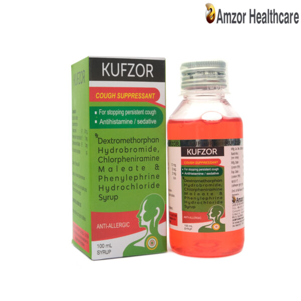KUFZOR Cough Suppressant - Amzor Healthcare