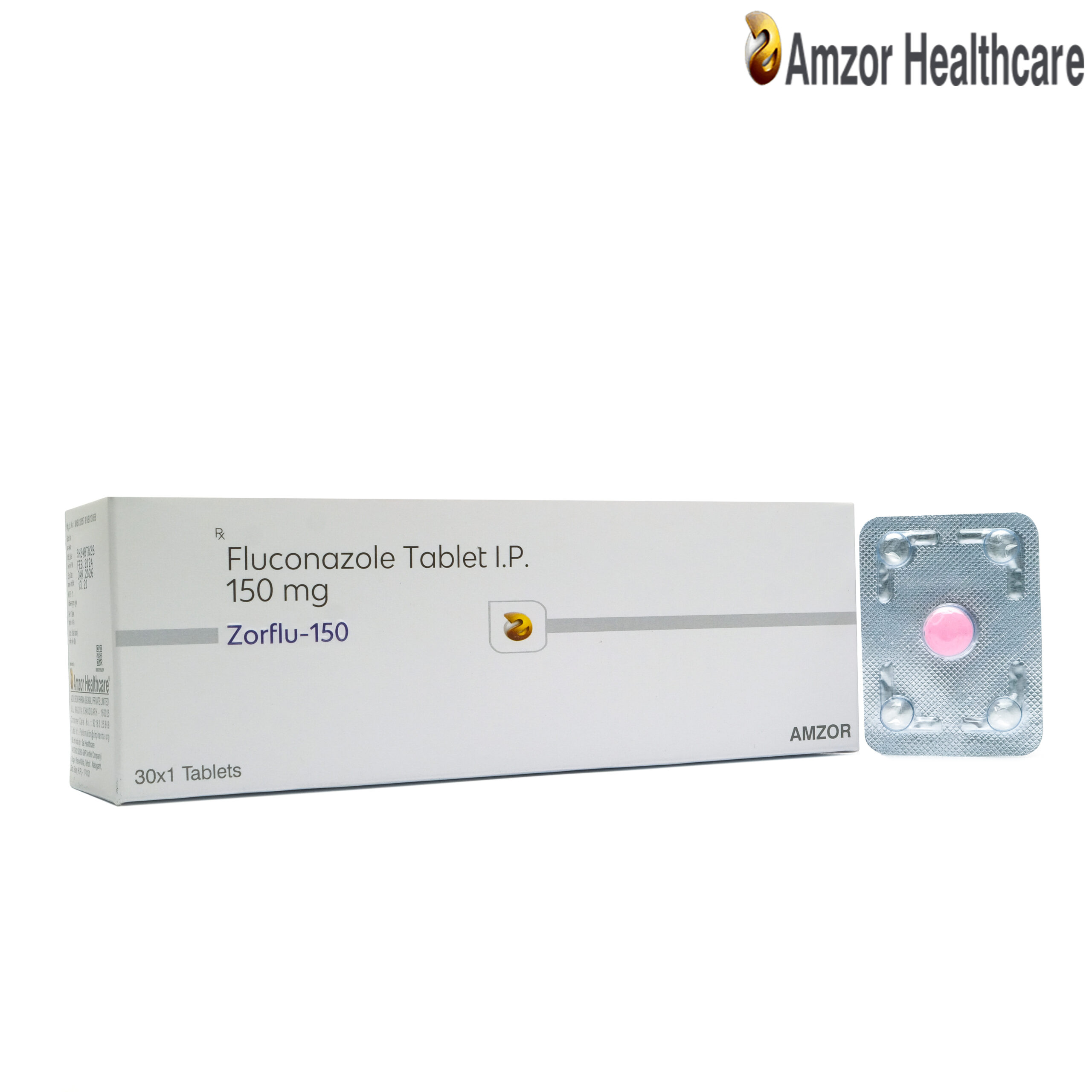 ZORFLU-150 (Fluconazole Tablet I.P. ) | Amzor Healthcare ZORFLU-150 (Fluconazole Tablet I.P. ) | Amzor Healthcare